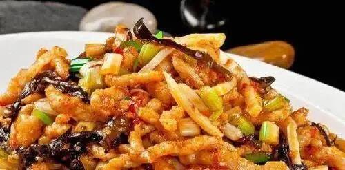 切肉有妙招,鱼香汁调对,家常鱼香肉丝秒杀饭店味道
