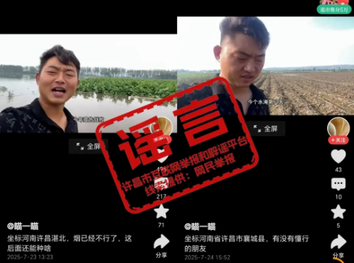 河南公布7起網絡謠言典型案例