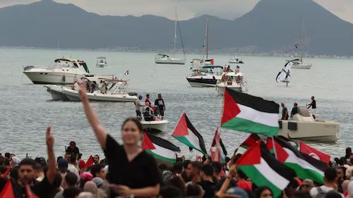 派军舰护航！西班牙硬刚以色列 挑战封锁支援加沙