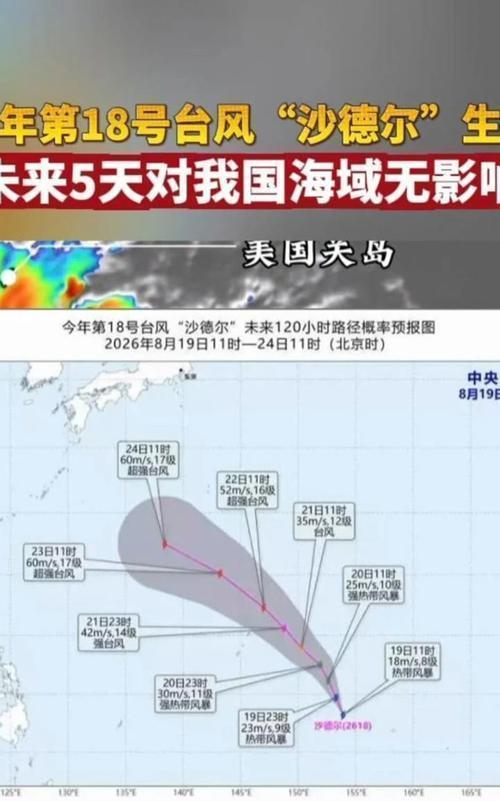18号超强台风级逼近,华东影响存变数 路径不确定性高