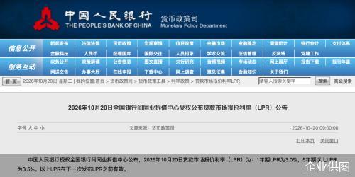 专家称LPR短期内下降可能性不大