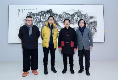 中国国家画院开展当代八大名家焦墨山水——专访荣宝斋画院院长唐辉：我的画没根据(图11)