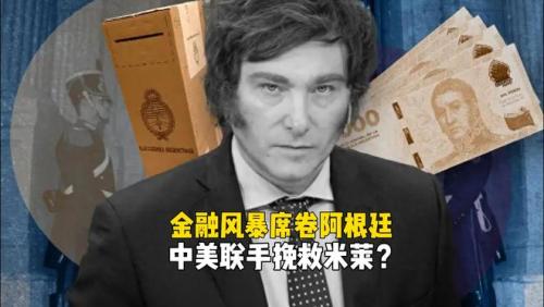 阿根廷打响金融保卫战，米莱休克疗法接近崩盘，中美联手救场？