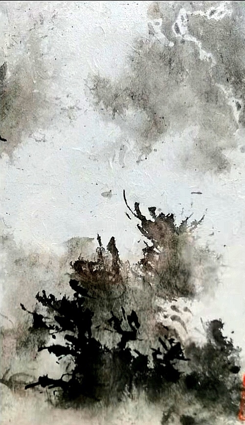 墨香里的17岁：方紫印国画境界