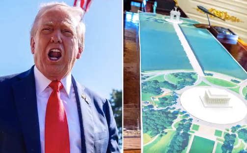 疑特朗普要在林肯纪念堂对面建凯旋门