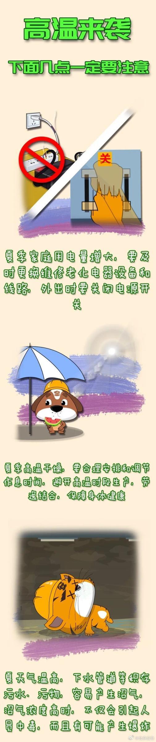 高溫橙色預(yù)警,！北京應(yīng)急辦提示：減少外出