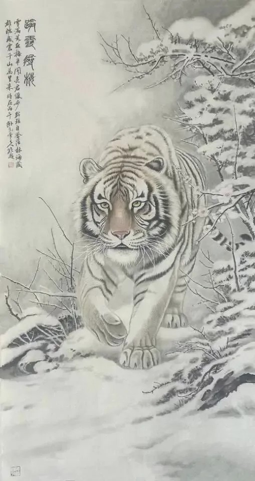 吕维超:生宣超写实野生动物绘画的难度密码