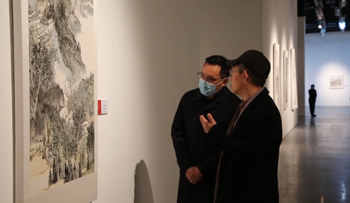 第二届“山水志”当代中国山水画九人展展出