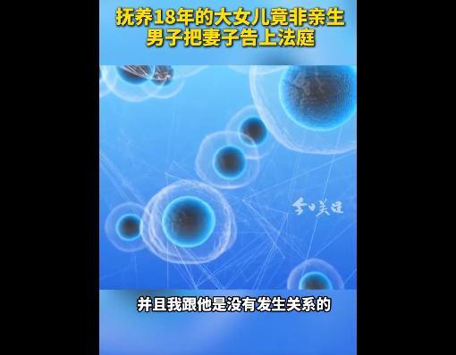 丈夫发现女儿非亲生 妻子补偿5万 家庭破碎各奔东西