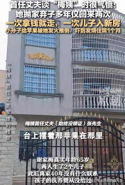 梅姨前夫说孩子小时候就没给奶喝 冷漠本性早有预兆
