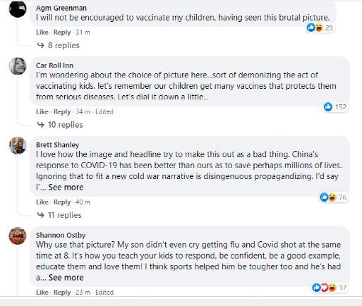 美媒发了一张关于中国儿童的图片 被美国网民骂惨