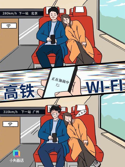 到底哪个幸运儿用上了高铁WiFi