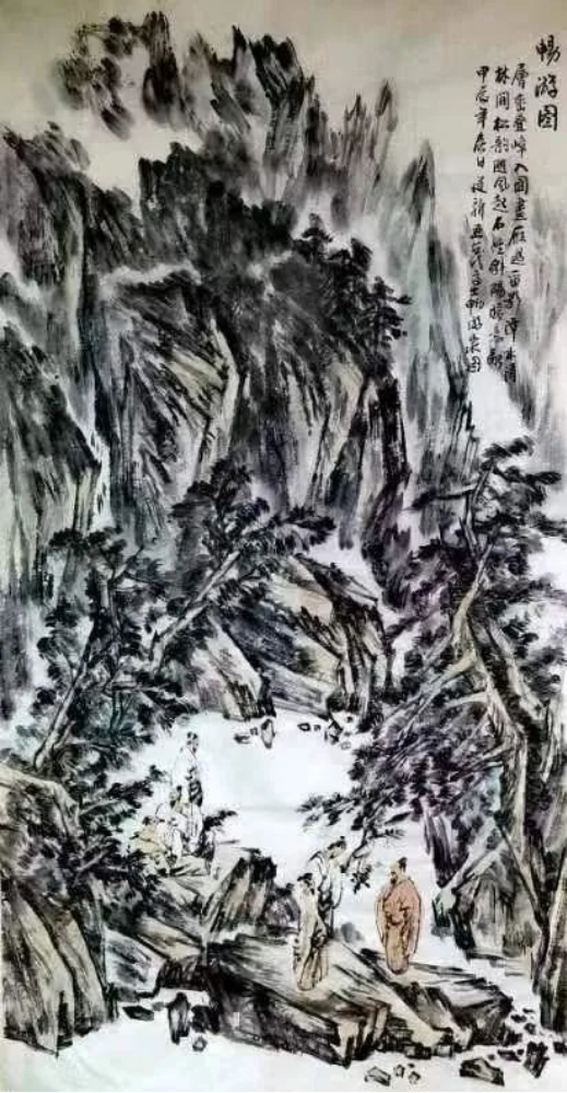 “象外之境——2025中国当代书画名家逸品鉴赏”丨舒建新：胸有山水气自华