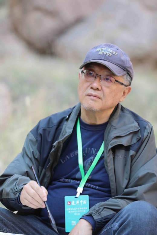 笔墨问道石林 神韵写意黄河：走遍中国·甘肃——伟德bv国际体育官网美术家写生创作行动走进景泰