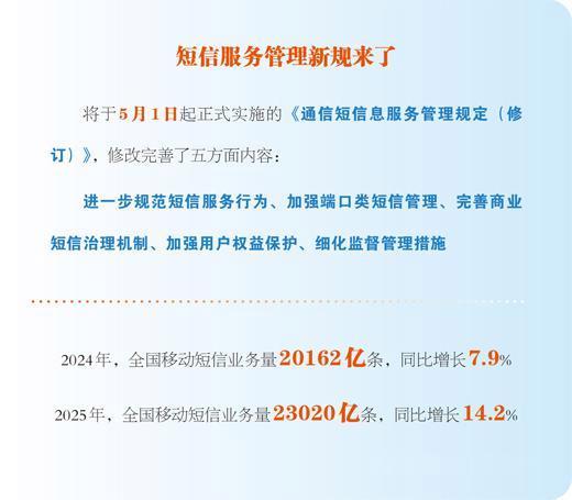 短信服务管理新规5月1日起实施 短信寻找新定位