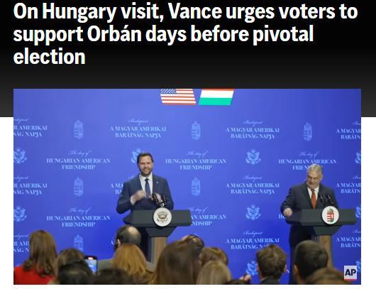 欧尔班承认在国会选举中败选 蒂萨党获胜夺138席