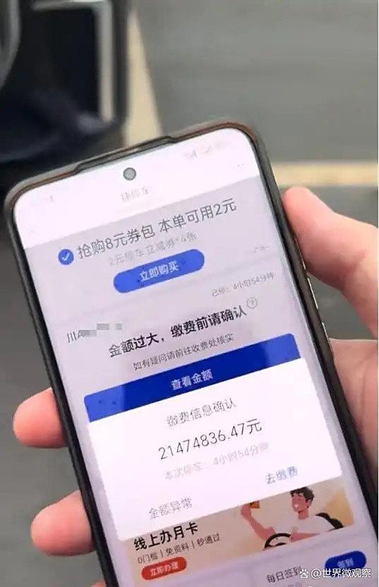 游客发视频称遭遇上千万元停车费 天价账单引发热议