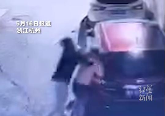 警方回应女子被车主打致脑震荡