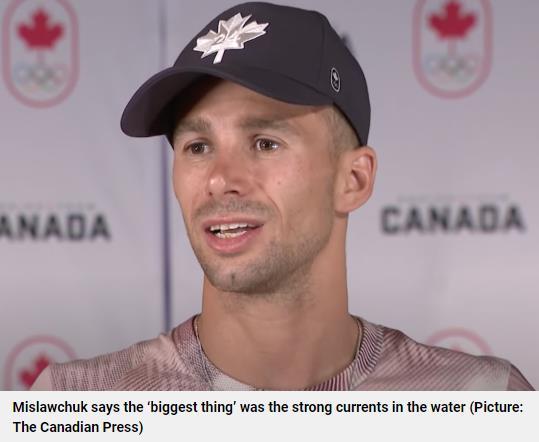 铁人三项赛后“呕吐10次”，加拿大选手解释 高温而非水质问题