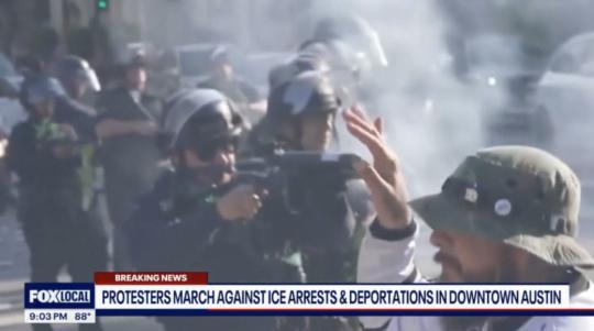 得州出动国民警卫队维护秩序 协助执法部门