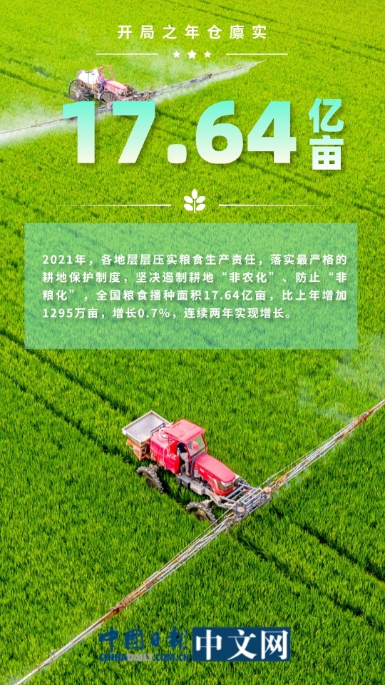 【图说中国经济】开局之年仓廪实：我国粮食生产再获丰收