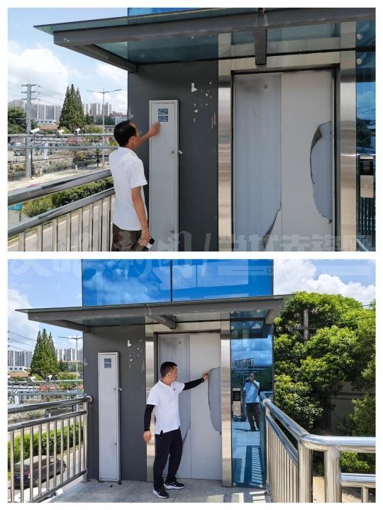 贵阳246座人行天桥大排查 设施隐患全面整治