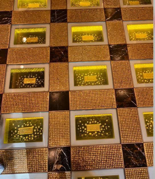 旅社修起大堂78公斤黄金砖被连夜撤走 因里面装修需要