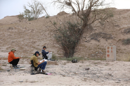 以笔墨行走山河 以丹青铸就史诗——“走遍中国”写生创作行动甘肃段圆满收官