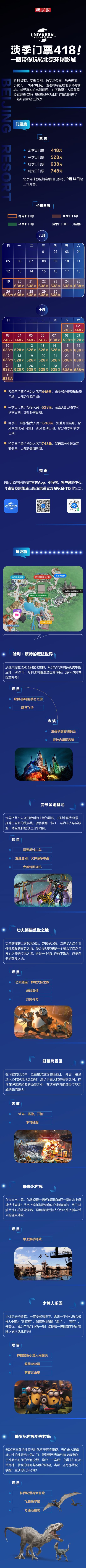 一图带你玩转北京环球影城！