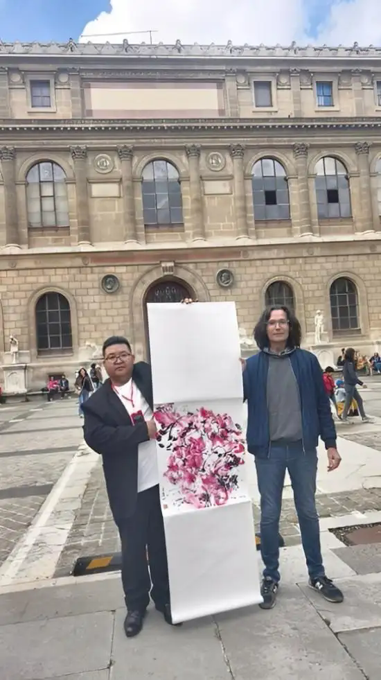 王清州版画作品被巴黎国立高等美术学院永久收藏