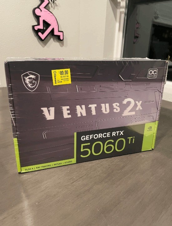 神级捡漏！网友500多买到RTX5060Ti 简直是白送
