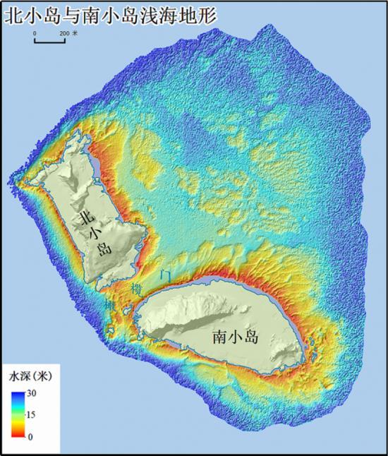 钓鱼岛及其附属岛屿最新地形地貌公布