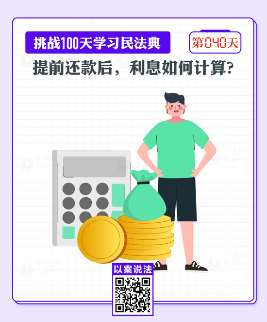 以案说法｜提前还款后，利息如何计算？