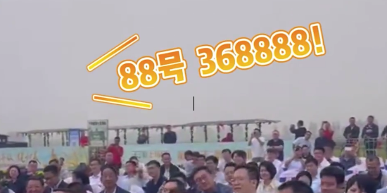 54斤头鱼368888元被拍下，将用于七里海湿地保护