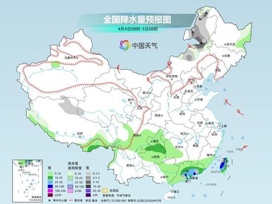 北方较大范围沙尘来袭 风沙雨雪降温齐至
