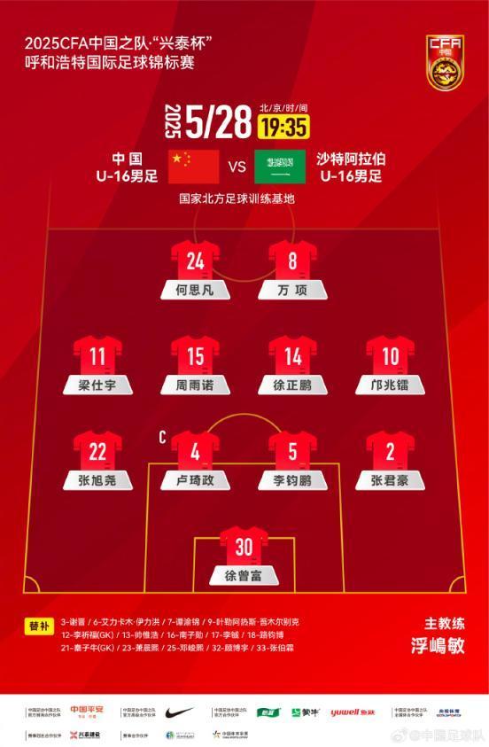 U16國少2-1絕殺沙特