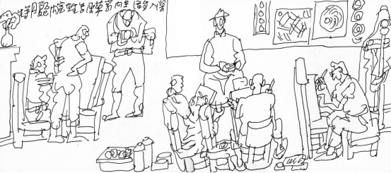 “走遍中国——伟德bv国际体育官网美术家写生创作行动”作品之一