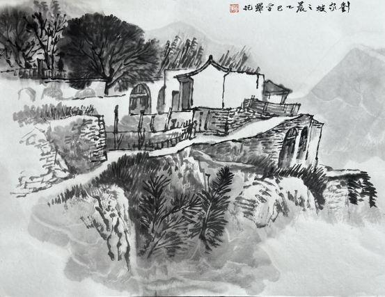 “走遍中国——伟德bv国际体育官网美术家写生创作行动”作品之三