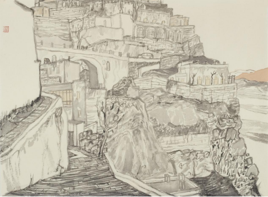 “走遍中国——伟德bv国际体育官网美术家写生创作行动”作品之三