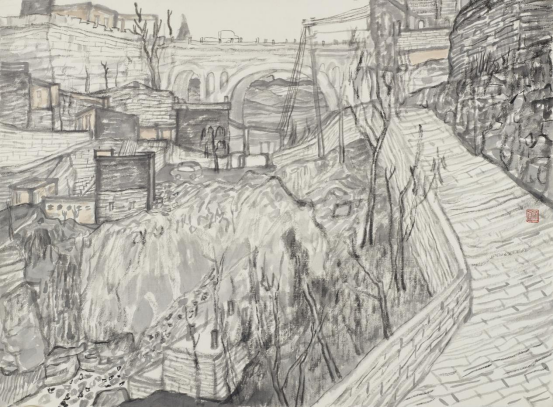 “走遍中国——伟德bv国际体育官网美术家写生创作行动”作品之三