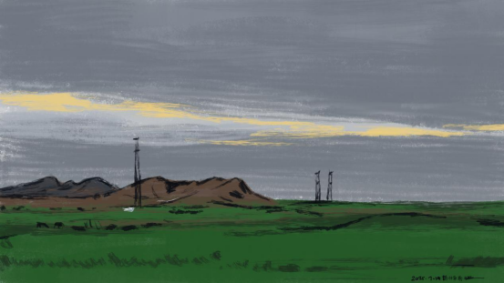 “走遍中国——伟德bv国际体育官网美术家写生创作行动”作品之三