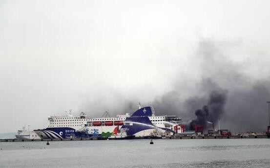 威海客滚船爆燃事故原因通报：船上硅泥自燃引发