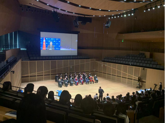 秦刚大使向天津音乐学院茱莉亚研究院首届毕业典礼视频致辞