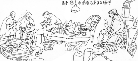 “走遍中国——伟德bv国际体育官网美术家写生创作行动”作品之一