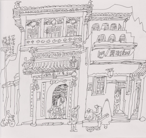 “走遍中国——伟德bv国际体育官网美术家写生创作行动”作品之一