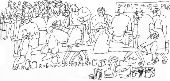 “走遍中国——伟德bv国际体育官网美术家写生创作行动”作品之一