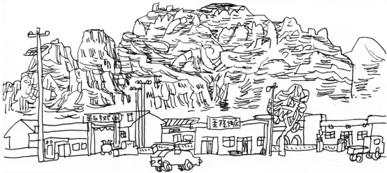 “走遍中国——伟德bv国际体育官网美术家写生创作行动”作品之一