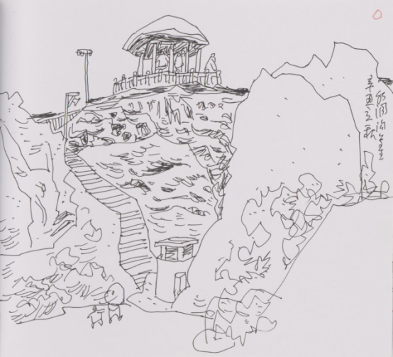 “走遍中国——伟德bv国际体育官网美术家写生创作行动”作品之一