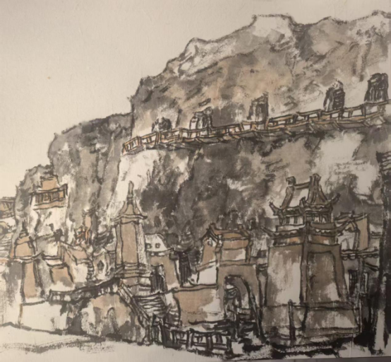 以笔墨行走山河 以丹青铸就史诗——“走遍中国”写生创作行动甘肃段圆满收官