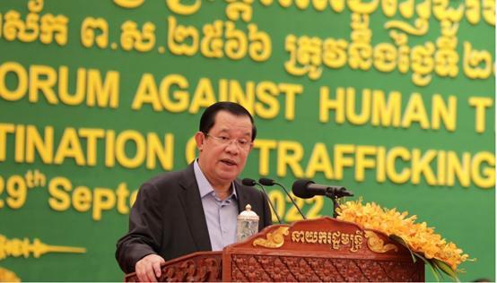 洪森：柬埔寨不欢迎“台湾代表处” 我当时立刻命令把文件拿去烧掉
